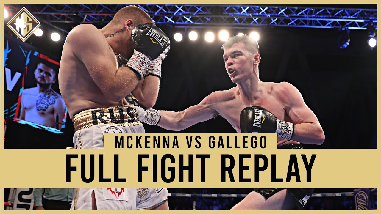 Aaron McKenna vs Carlos Gallego | WBC Youth World Middleweight Title Full Fight | Hennessy Sports