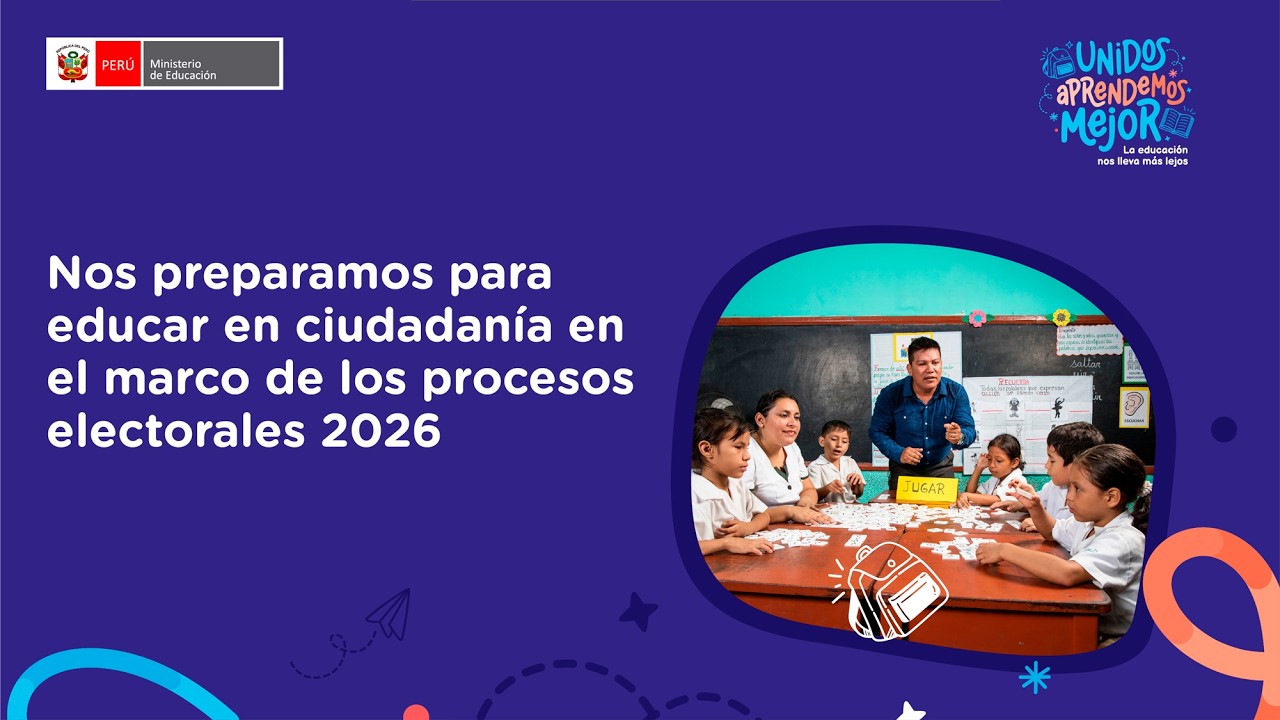 Nos preparamos para educar en ciudadanía en el marco de los procesos electorales 2026