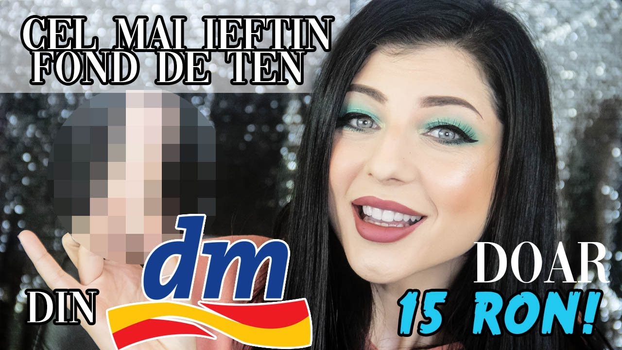 TESTEZ CEL MAI IEFTIN FOND DE TEN DIN DM | DOAR 15 RON!