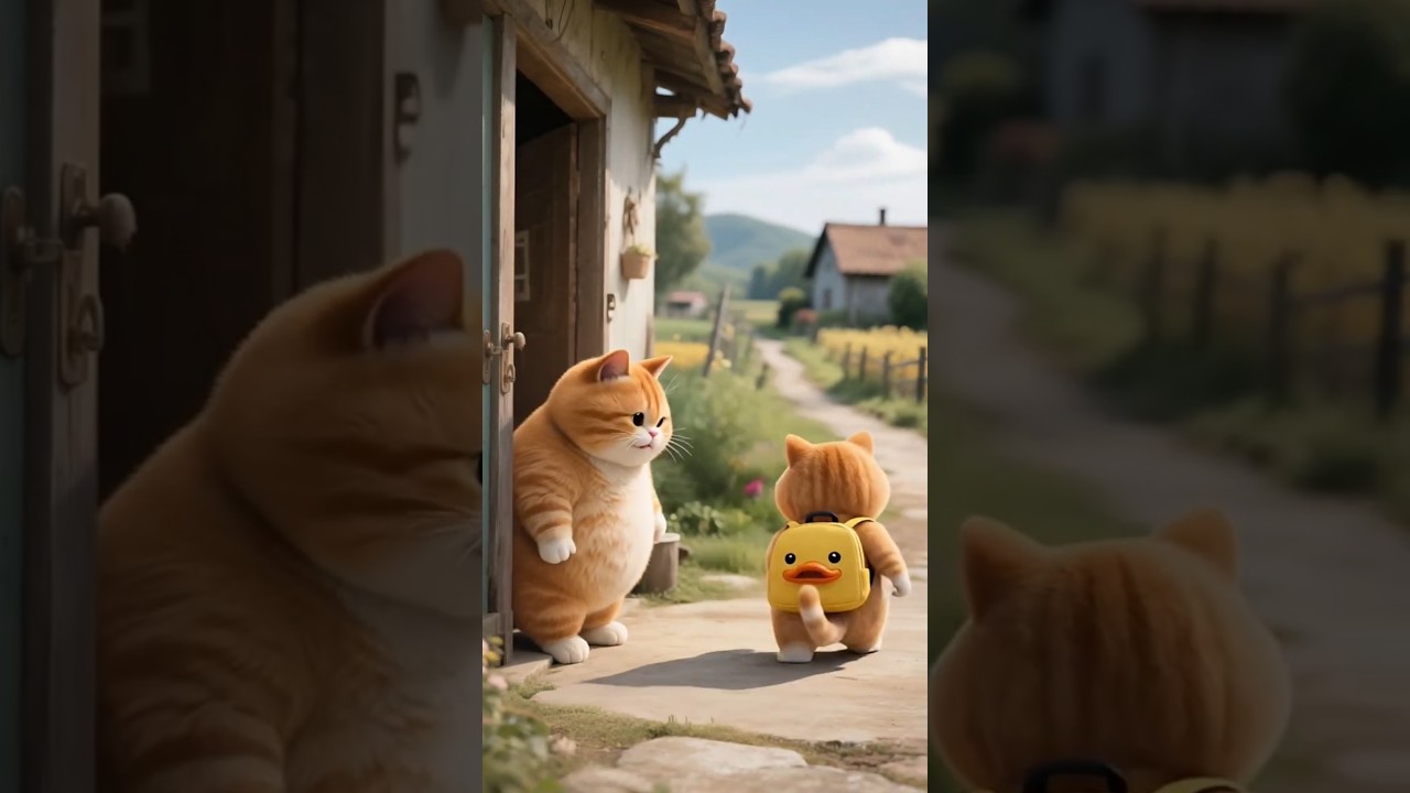 Epic Cat vs Tomcat Fight 😝🤣 | Funny Animal Shorts | Cat Comedy Battle 