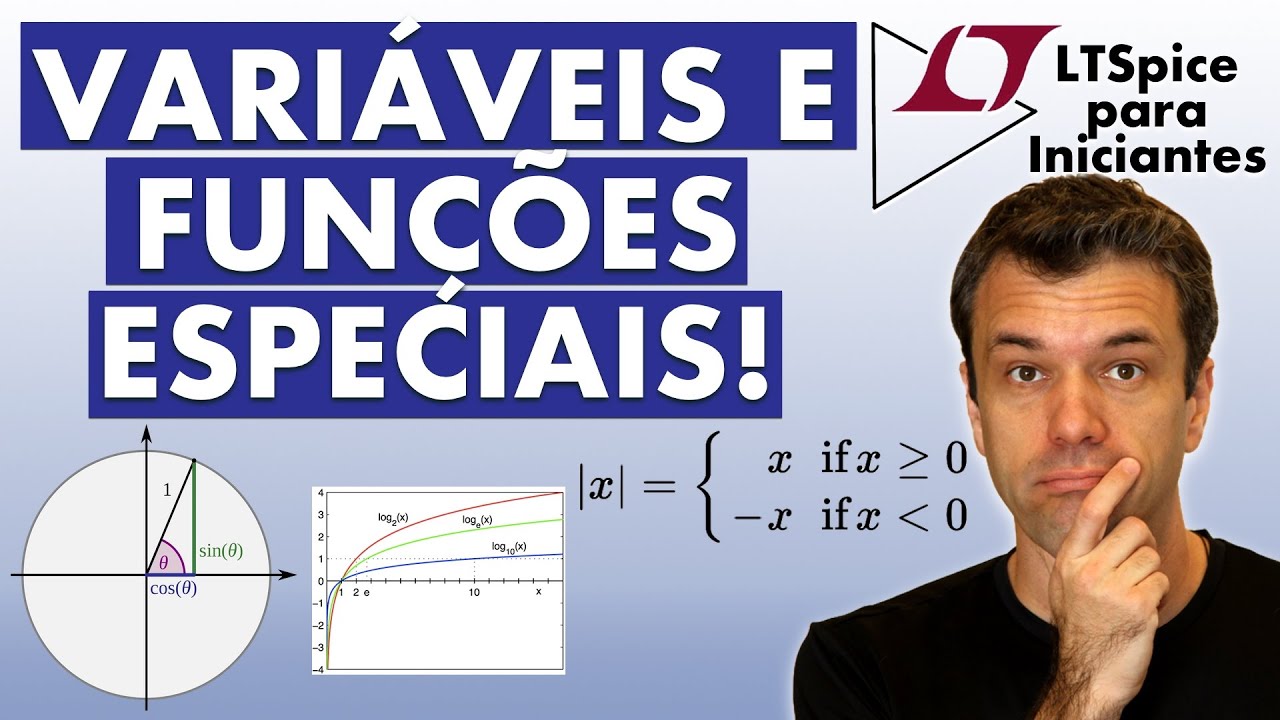 COMO SIMULAR UM POTENCIÔMETRO E FUNÇÕES | Variáveis e Comandos Matemáticos | LTSpice Aula 5