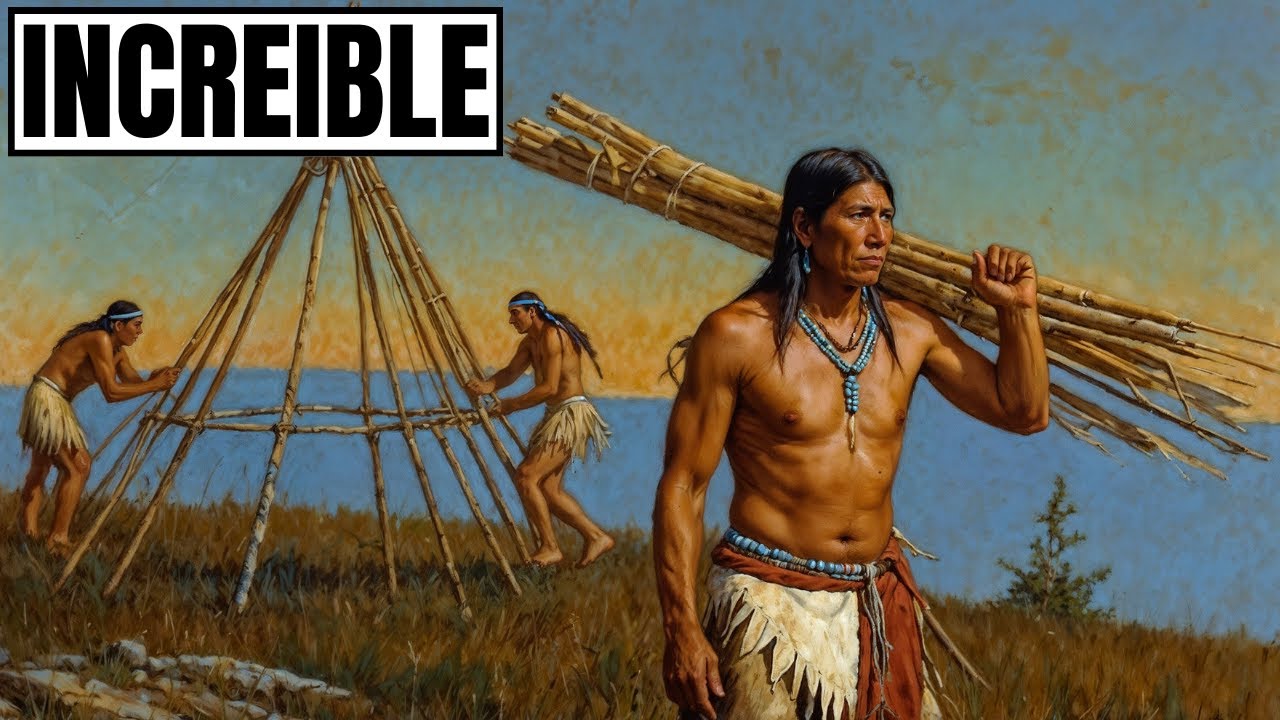¿Cómo los Nativos Americanos Construían TIPIS desde Cero?