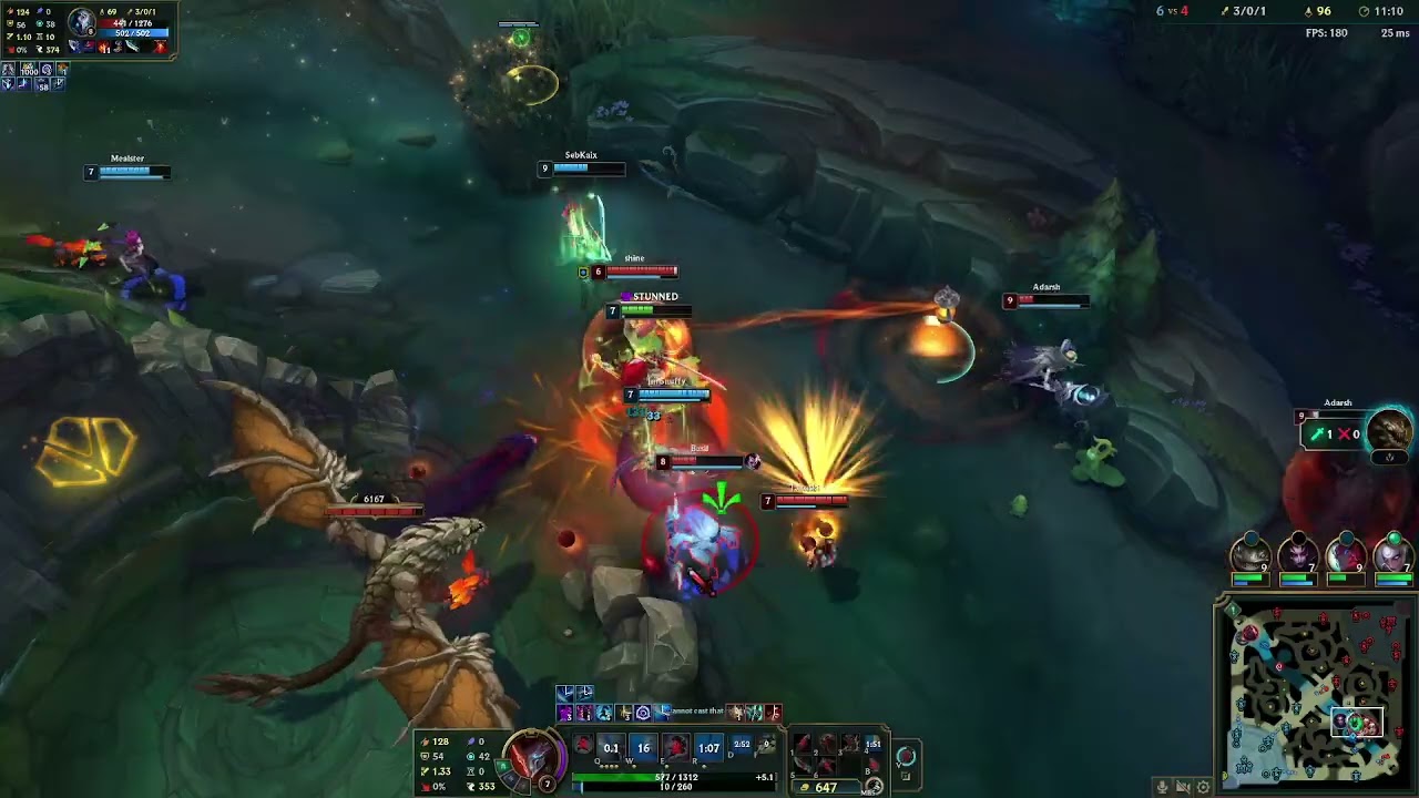 Yasou ADC, with friends
