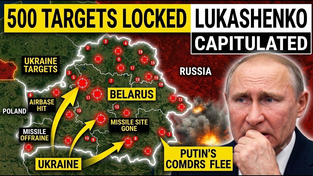 Ukraine Locked Onto 500 Targets... And Lukashenko Just CAPITULATED