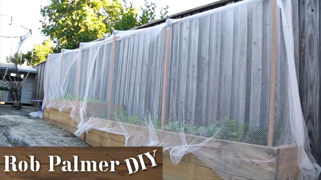 Garden Bed Netting | DIY Build