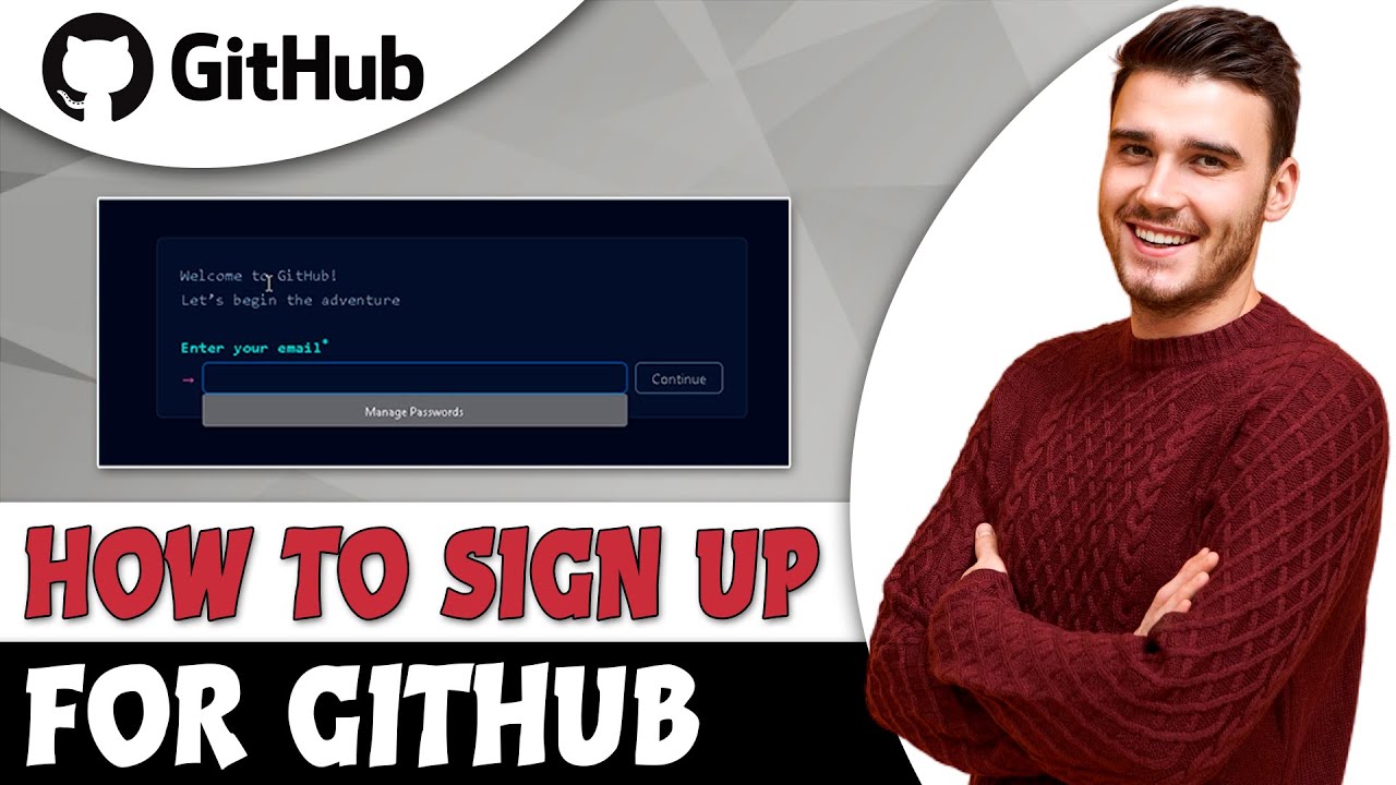 How To Sign Up For GitHub - Tutorial For Beginners 2024
