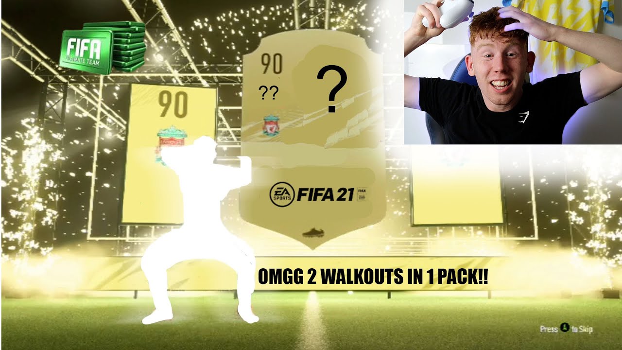OMGG 2 WALKOUTS IN 1 PACK!!! (FIFA 21 Pack Opening)
