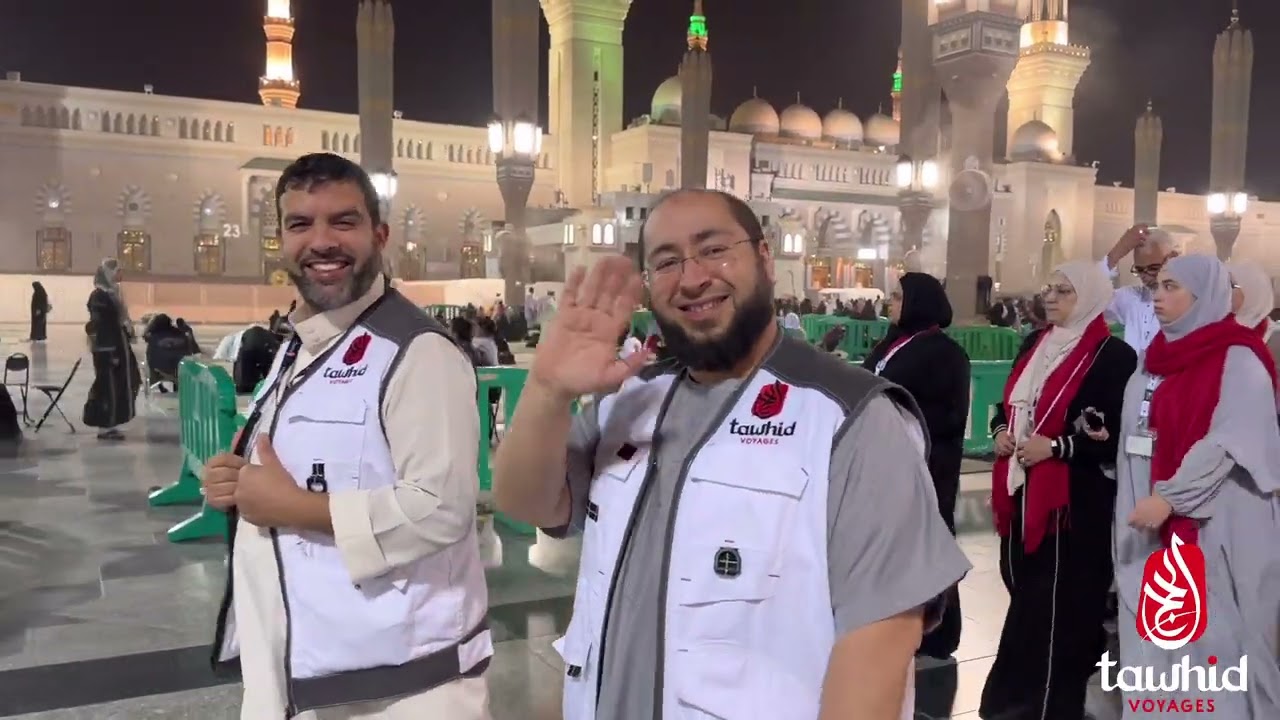 Visite de la Mosquée du Prophète Muhammad sas