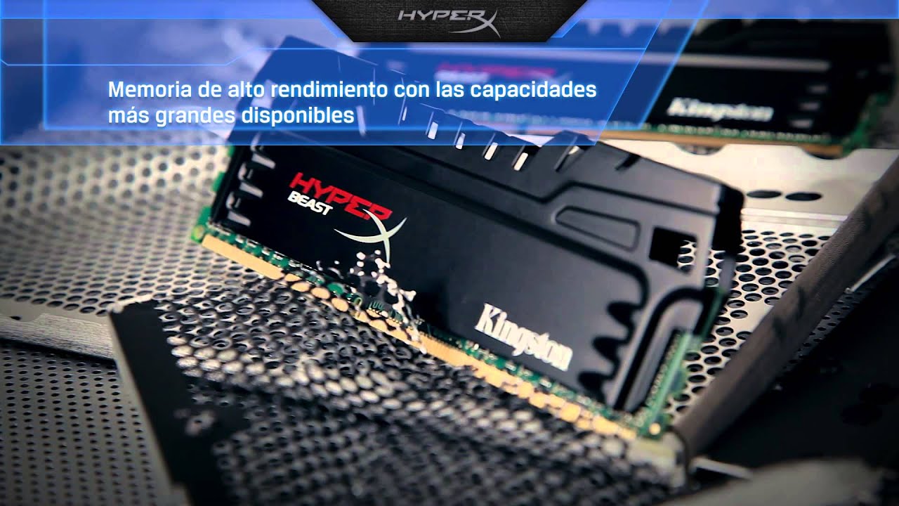 Presentaci&oacute;n de la memoria HyperX Beast de Kingston
