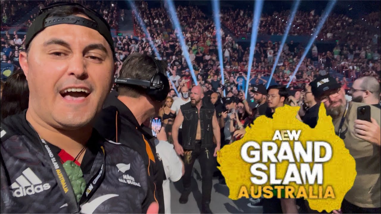 AEW Grand Slam Brisbane: VIP Experience and Live Reactions!