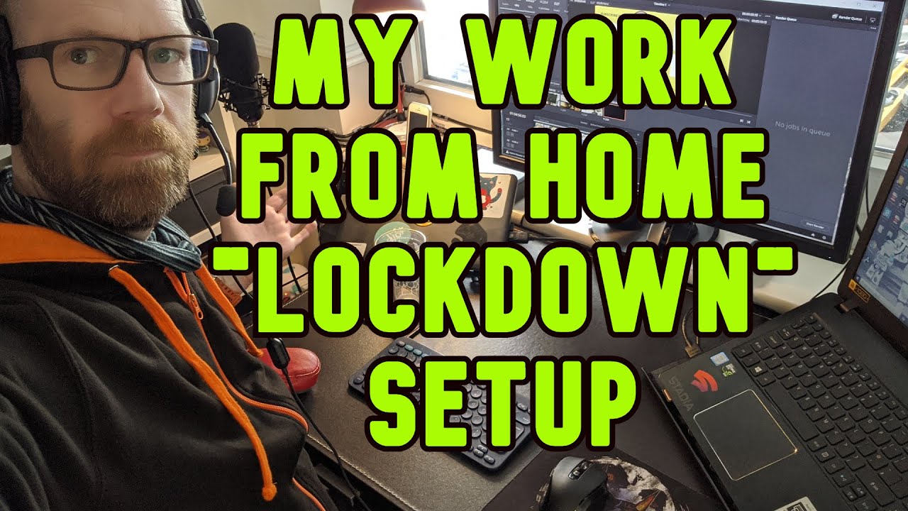 My Work-From-Home Desk Set Up | Mini Tour