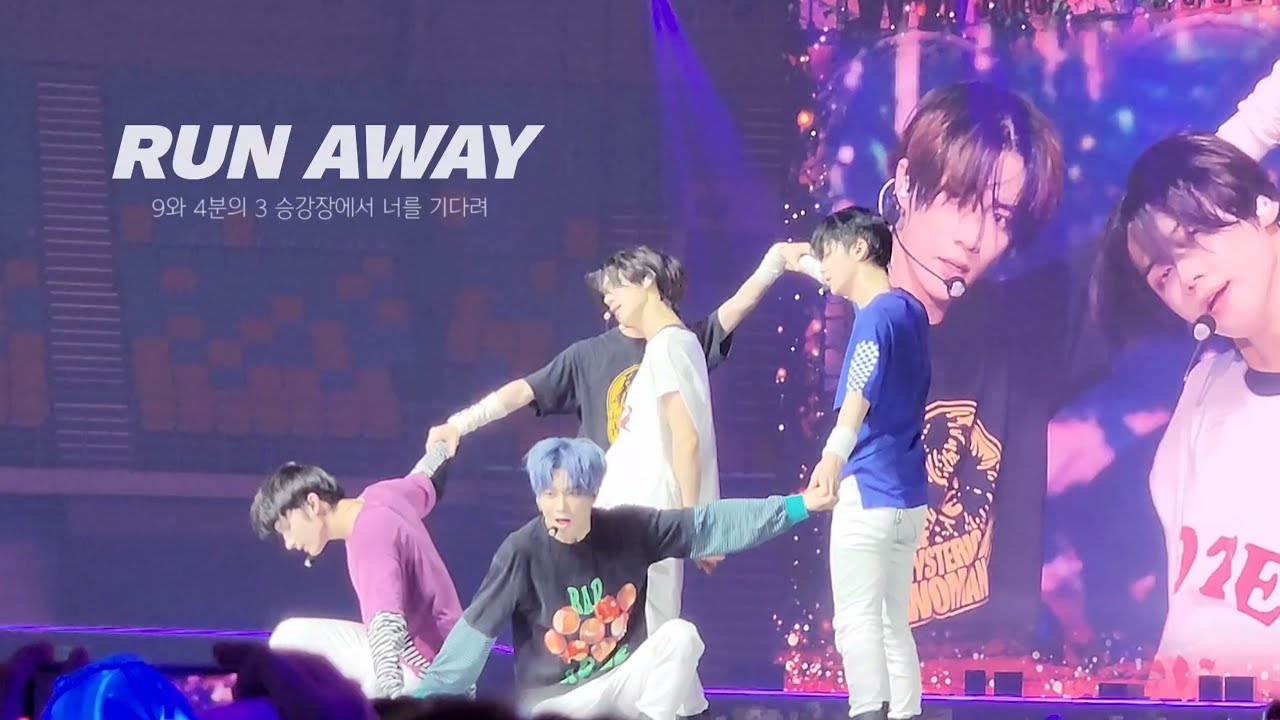230325 투모로우바이투게더(TXT) ACT : SWEET MIRAGE 토콘 첫콘 | 9와 4분의 3 승강장에서 너를 기다려(Run Away) + 휴닝카이 독무