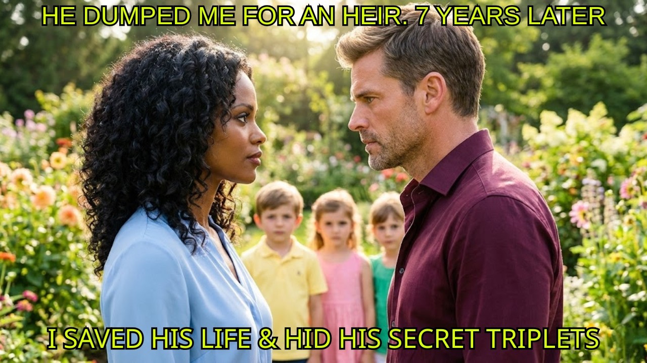 He Dumped Me For An Heir. 7 Years Later, I Saved His Life & Hid His Secret Triplets