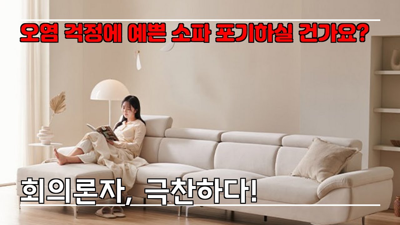 솔직히 싫었다? 이제는 사랑에 빠진 삼익가구 뉴니드 소파 후기