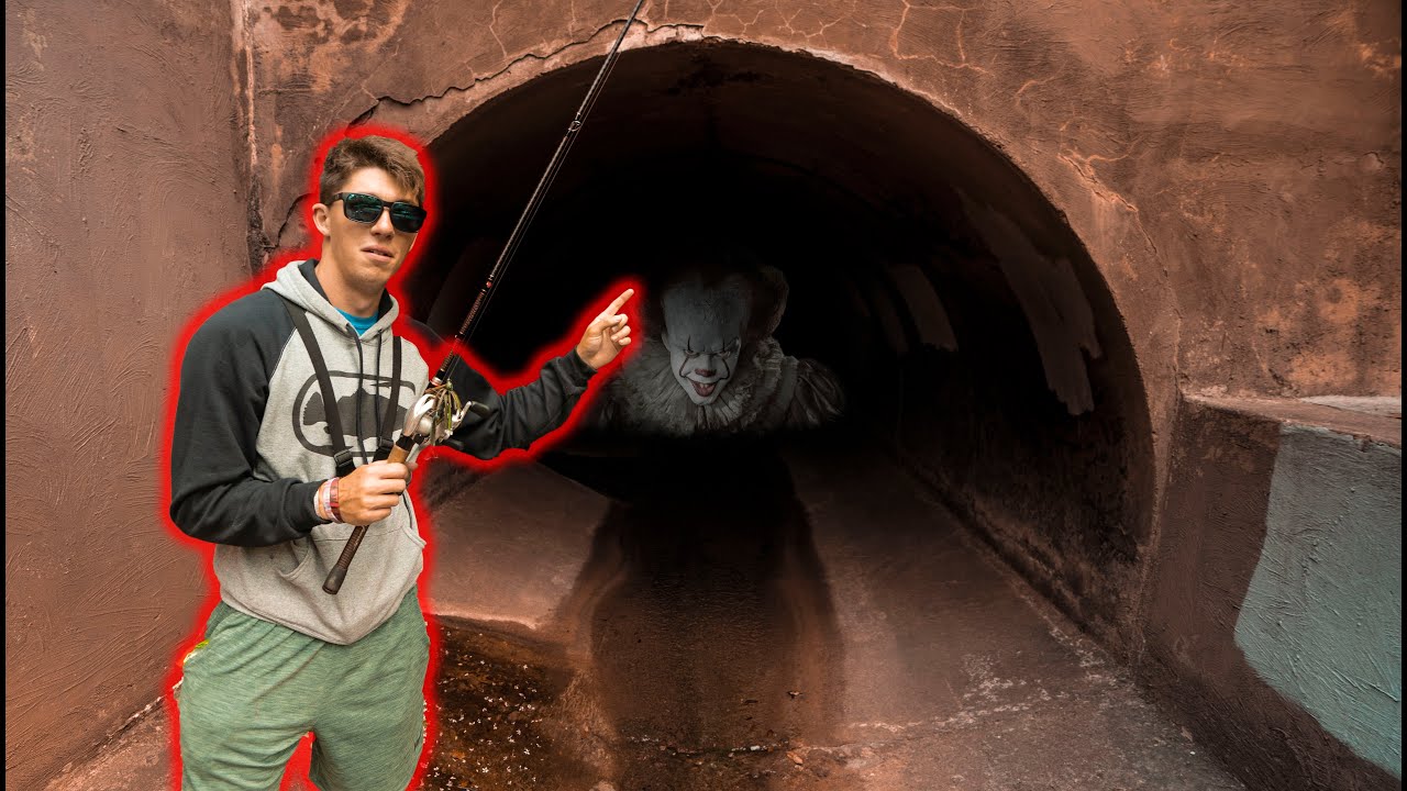 Fishing Creepy Tunnel For Urban Creek Bass! -- (Dallas Fishing)