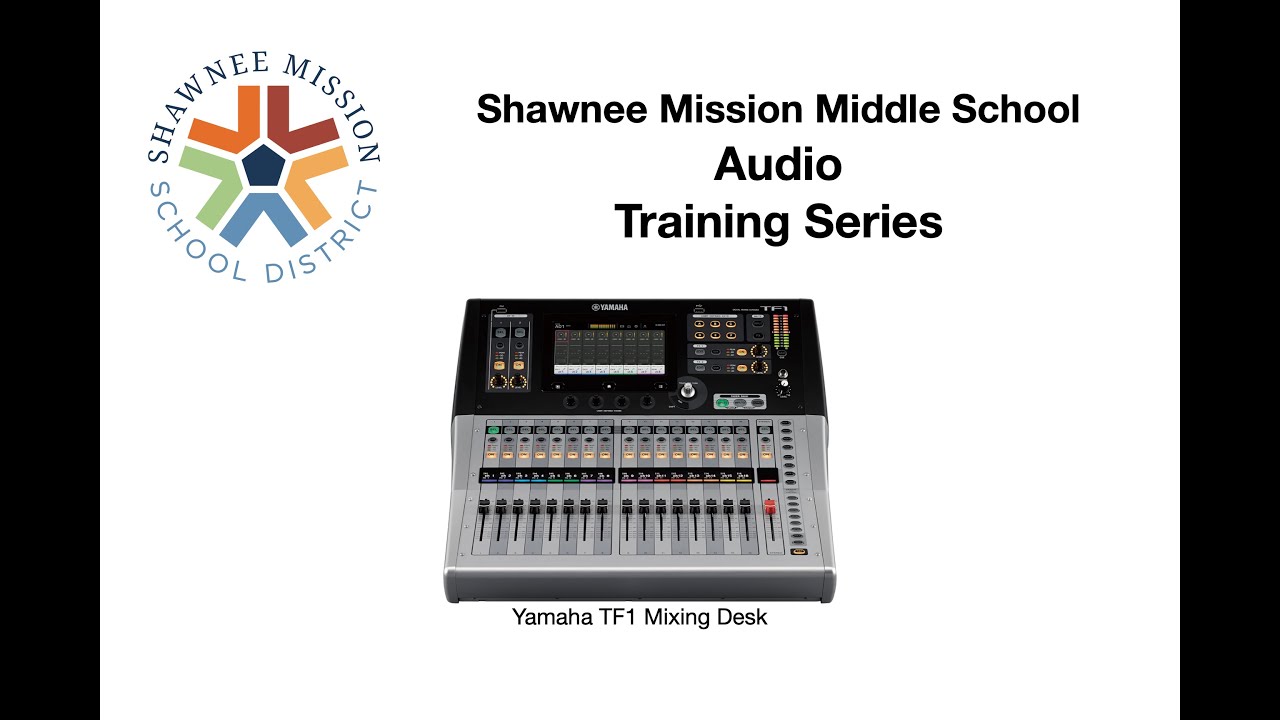 Introduction to using the Yamaha TF1