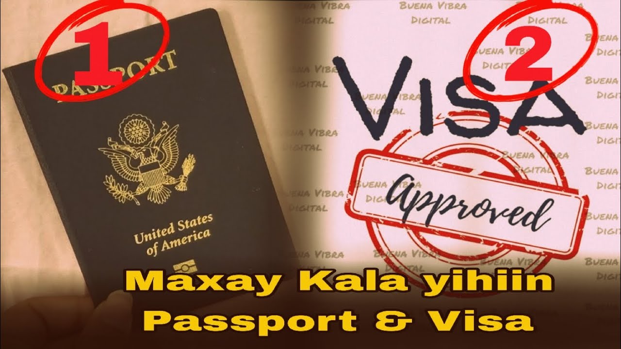 Passport & Visa | Maxay kala yihiin
