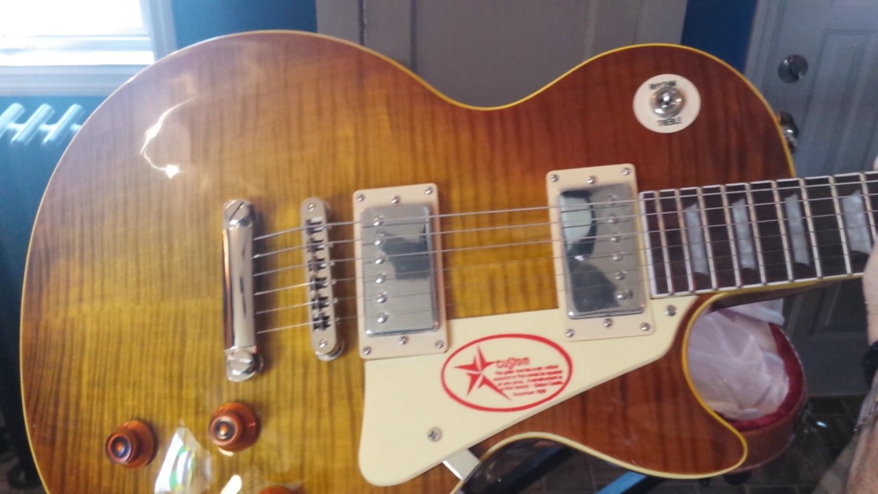 Chibson unboxing #3 Honeyburst