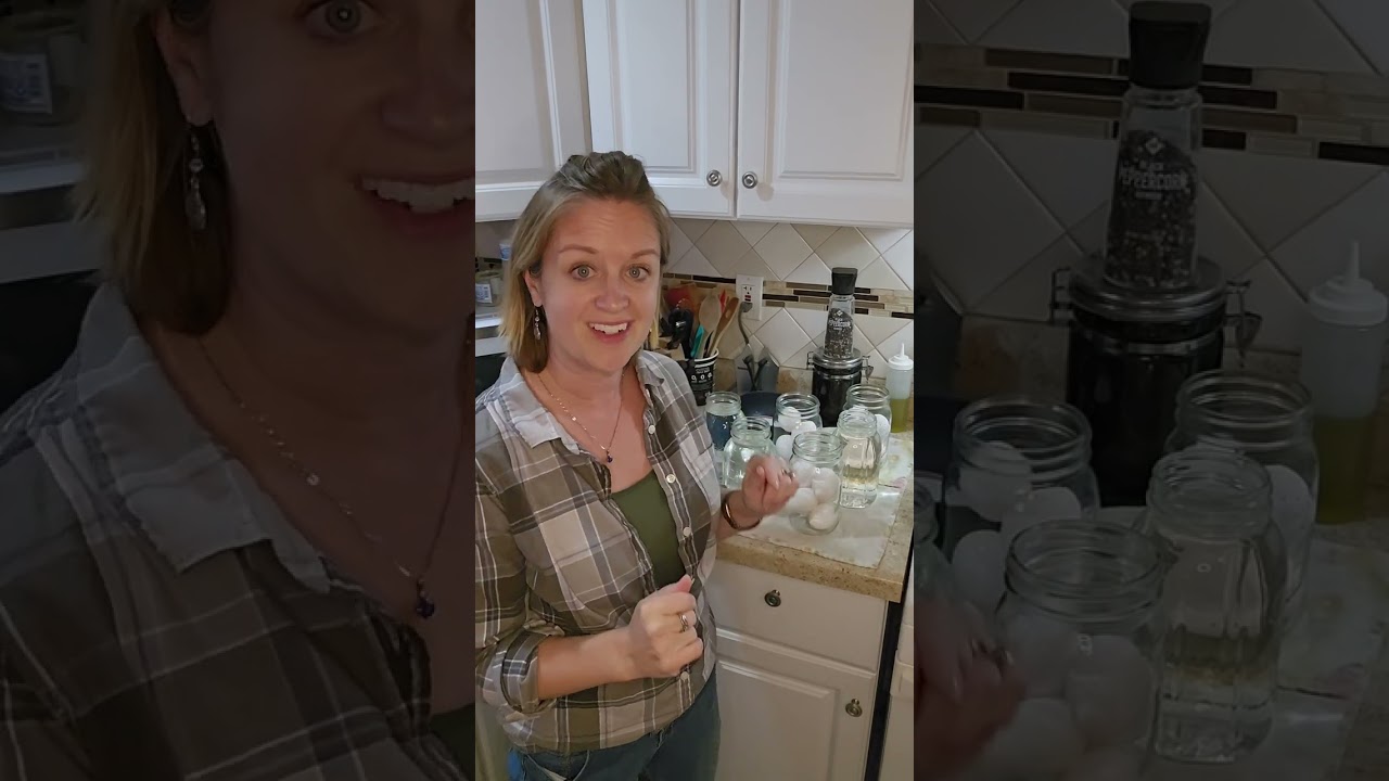 Canning eggs, rebel canning