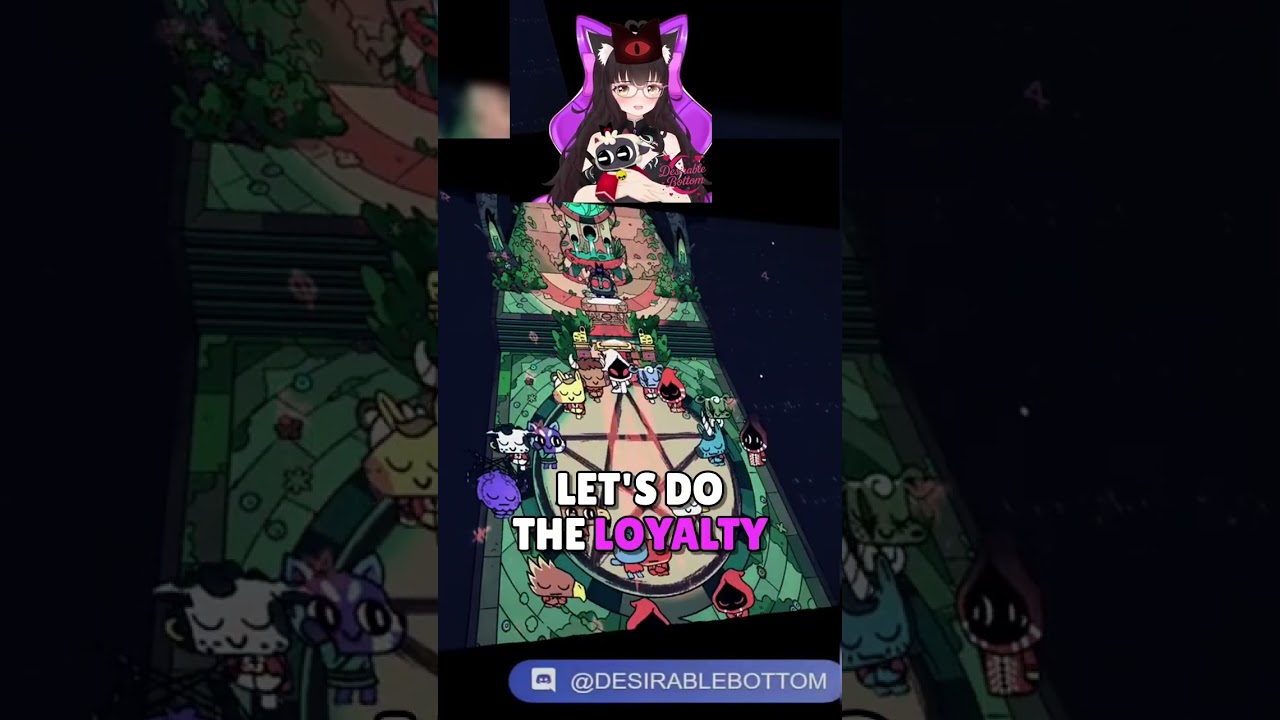 The Loyalty Dance: Cult of the Lamb Shenanigans! #shorts