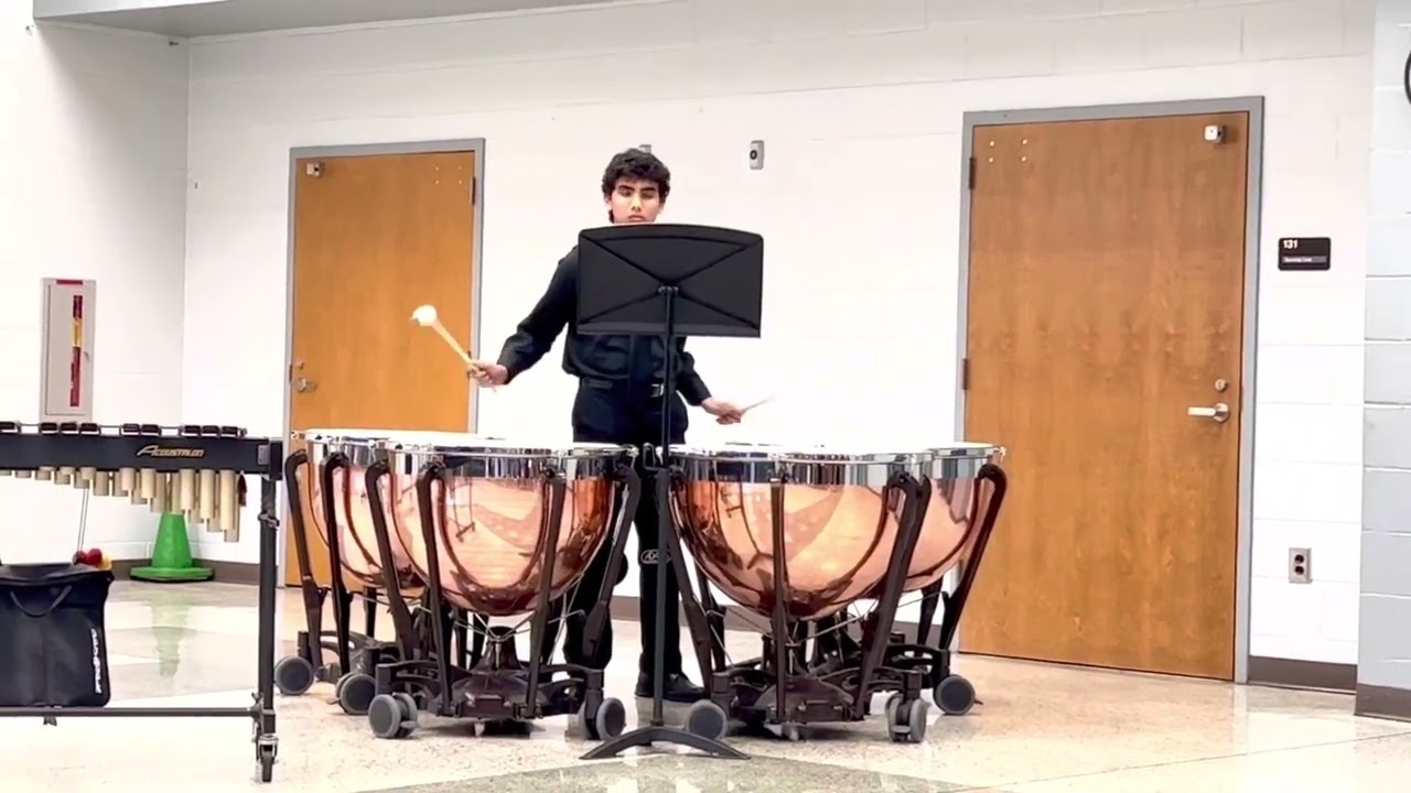 TIMPANI ETUDE 16 FROM PEDAL TO THE KETTLE - ZAIN IMTHIYAZ