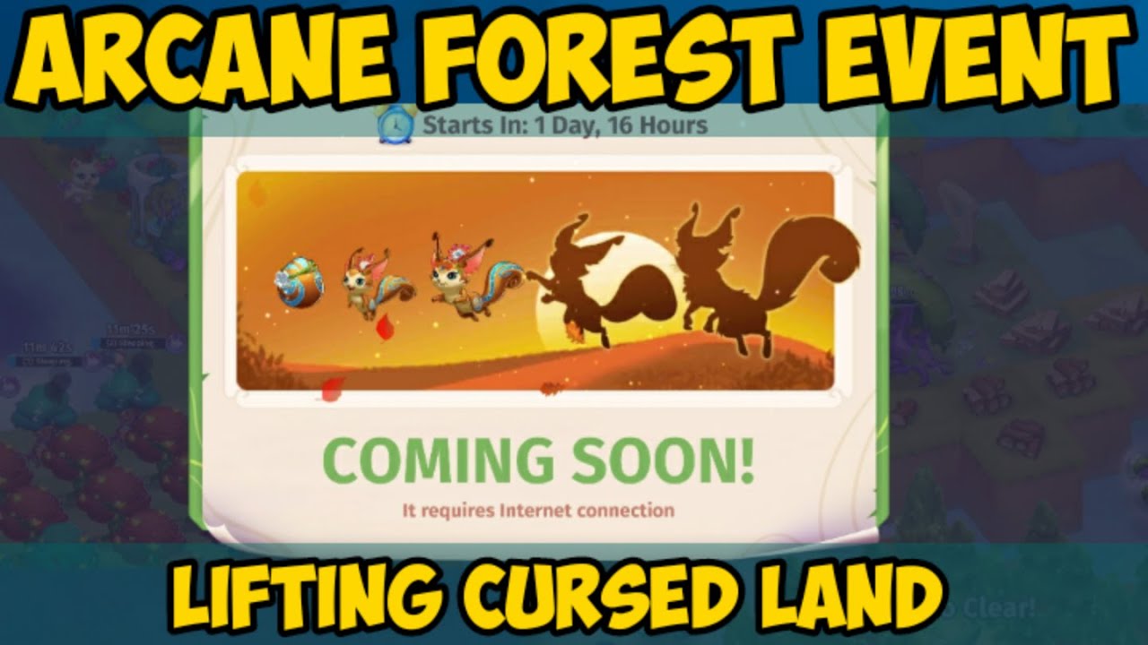 Merge Magic Arcane Forest Event 2022 Lifting Cursed land