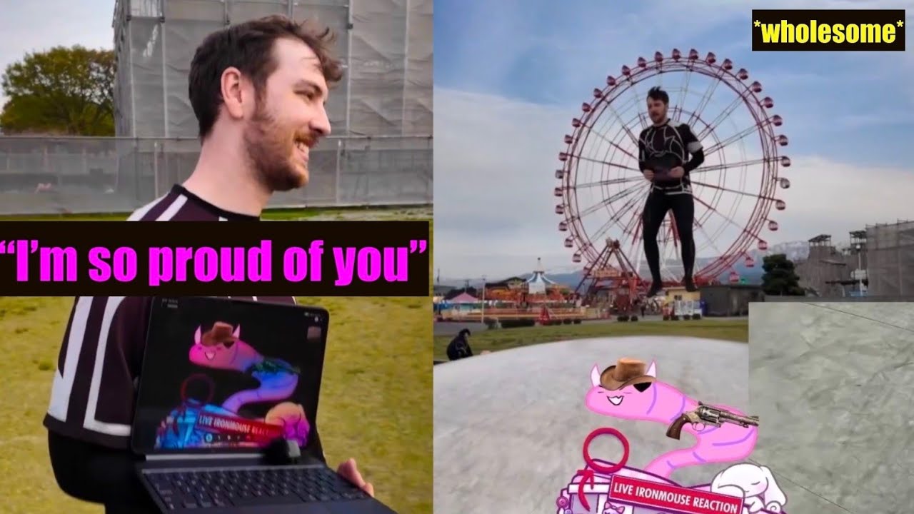 Ironmouse Compliments Connor & Shares Wholesome Moment Together(Mouse POV)