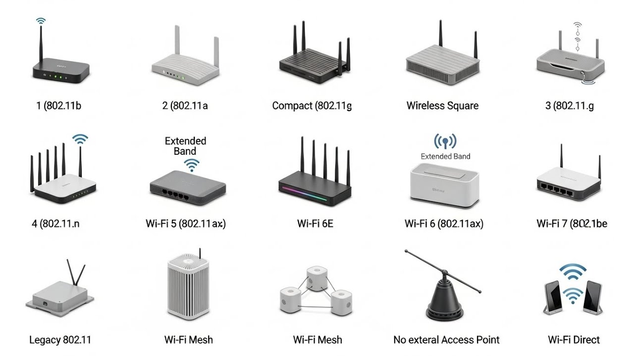 Every Wi Fi Generation Explained in 6 Minutes - Logic Studio