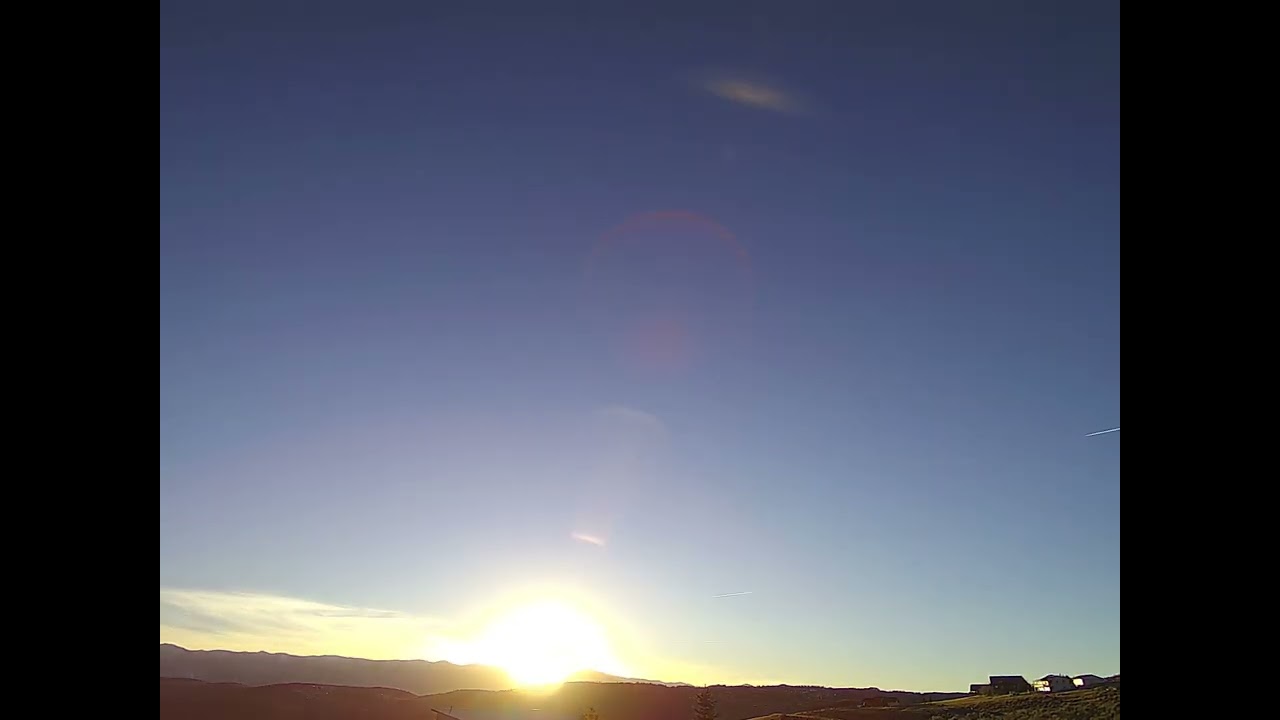 Sunset Time-lapse: Tuesday, November 14, 2023