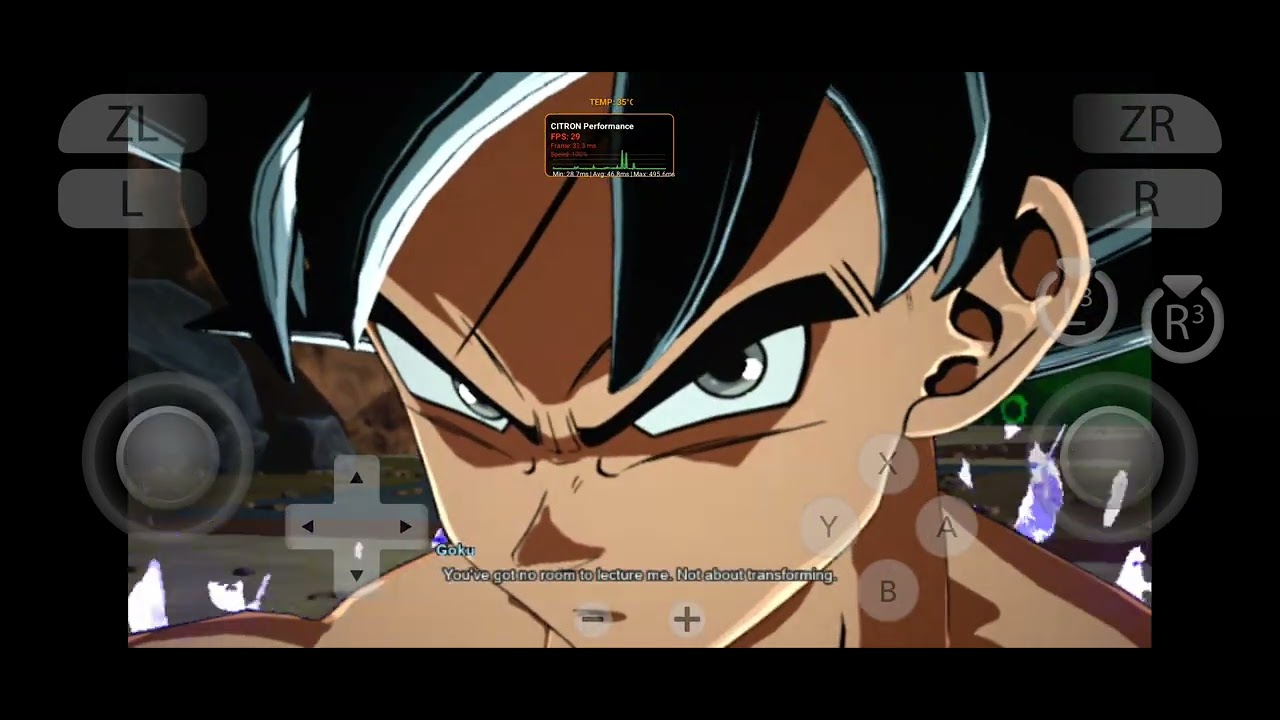 DRAGON BALL SPARKING ZERO Citron Emulator ANDROID Offline FULL SETTINGS