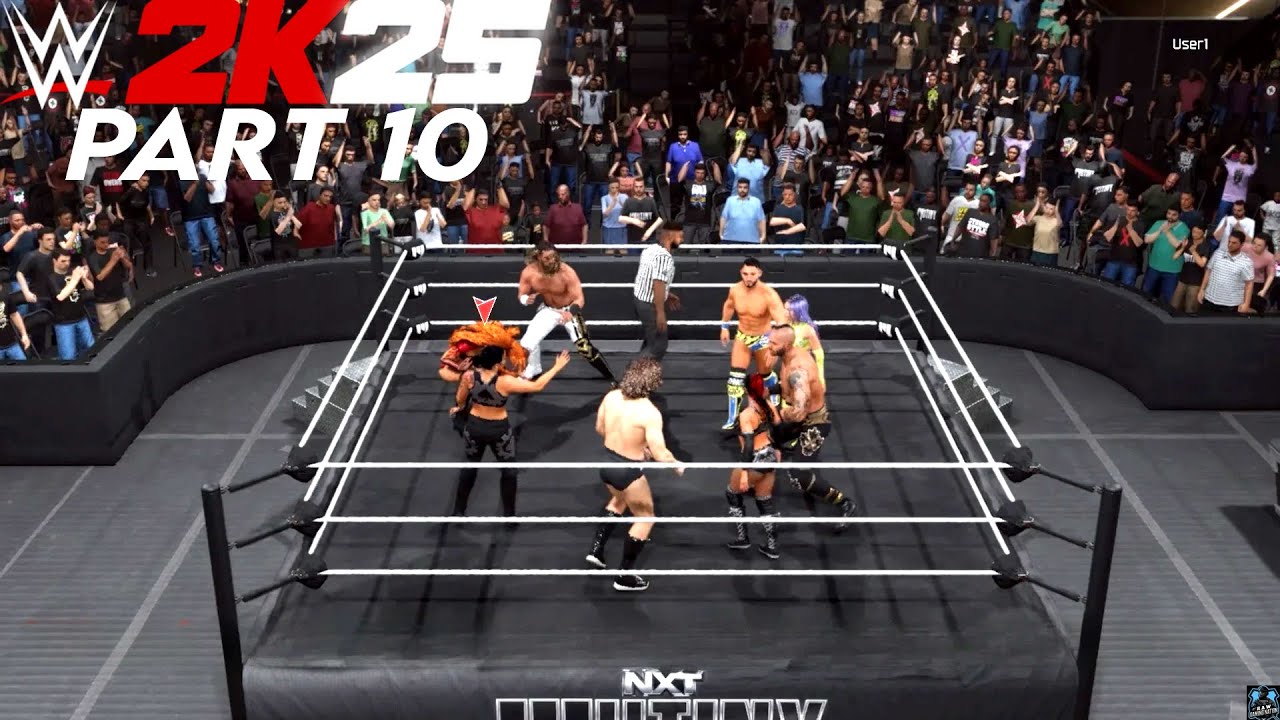 WWE 2K25 | Earn titles in Four Way Tornado Tag Match & continue the survivor series (Part 10)