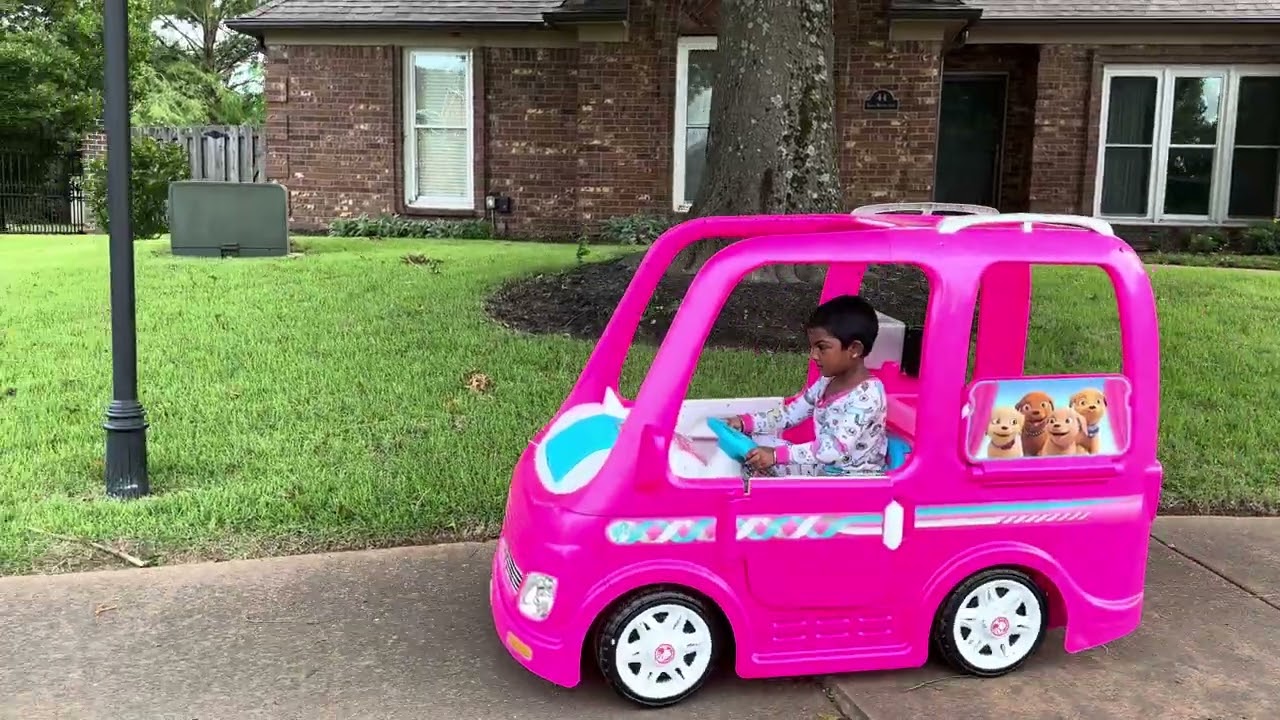 Power Wheels Barbie Dream Camper - RV #shorts #barbie #rideon