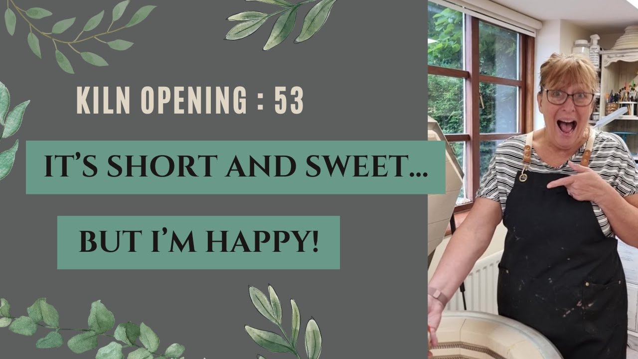 67 : Kiln Opening 'Short & Sweet' experiment results!