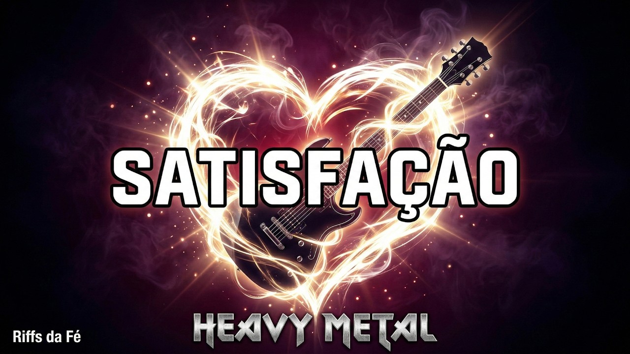 SATISFAÇÃO (É TER A CRISTO) | Versão HEAVY METAL Triunfante 🎸 | Plenitude em Riffs Pesados