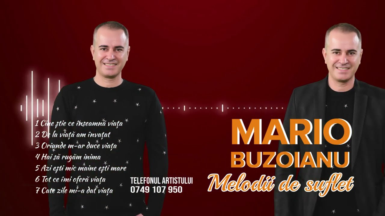 Mario Buzoianu 💥 Super colaj melodii de suflet