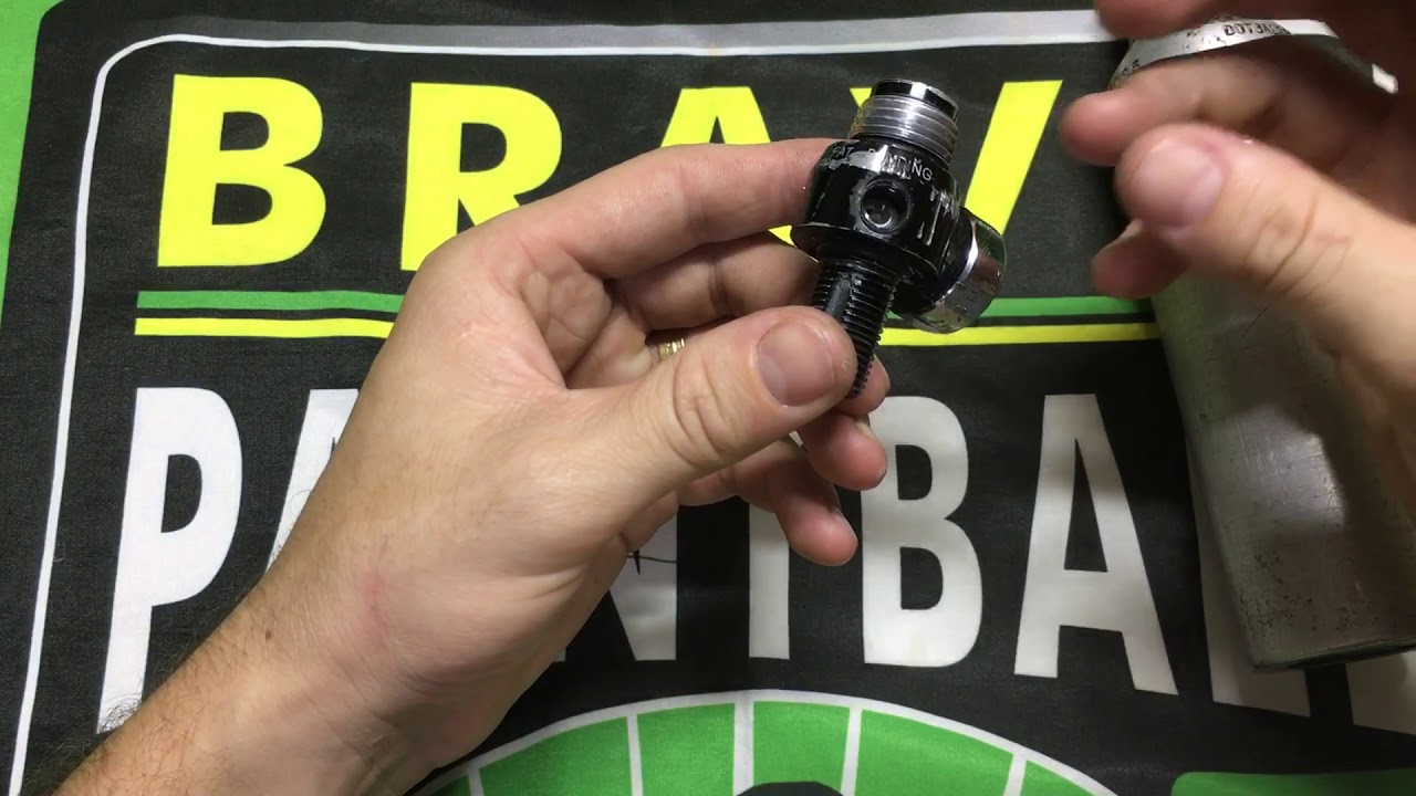 Condenação de Válvula HPA Paintball