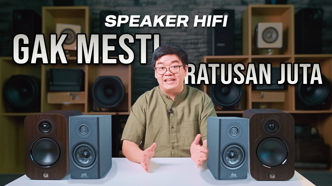 Rekomendasi Speaker HiFi di Bawah 10 Juta! Cocok untuk Starter Kit Sistem Audio di Rumah Kamu!