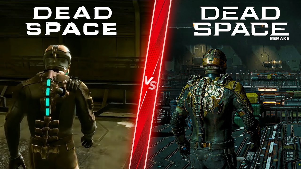 Dead Space Remake vs Original - Direct Comparison! Attention to Detail & Graphics! PC ULTRA 4K