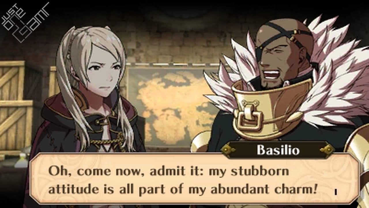 Fire Emblem Awakening - Female Avatar (My Unit) & Basilio Support Conversations