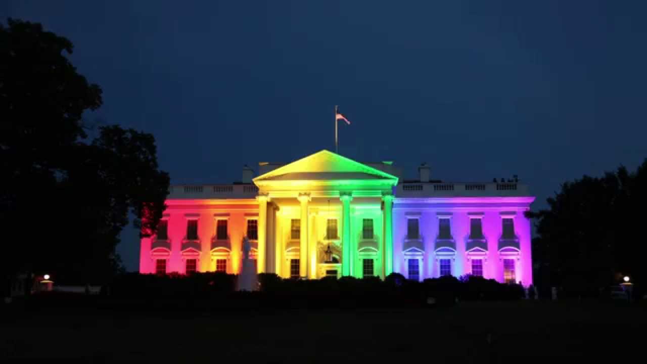 Time-Lapse of The White House on June 26th 2015