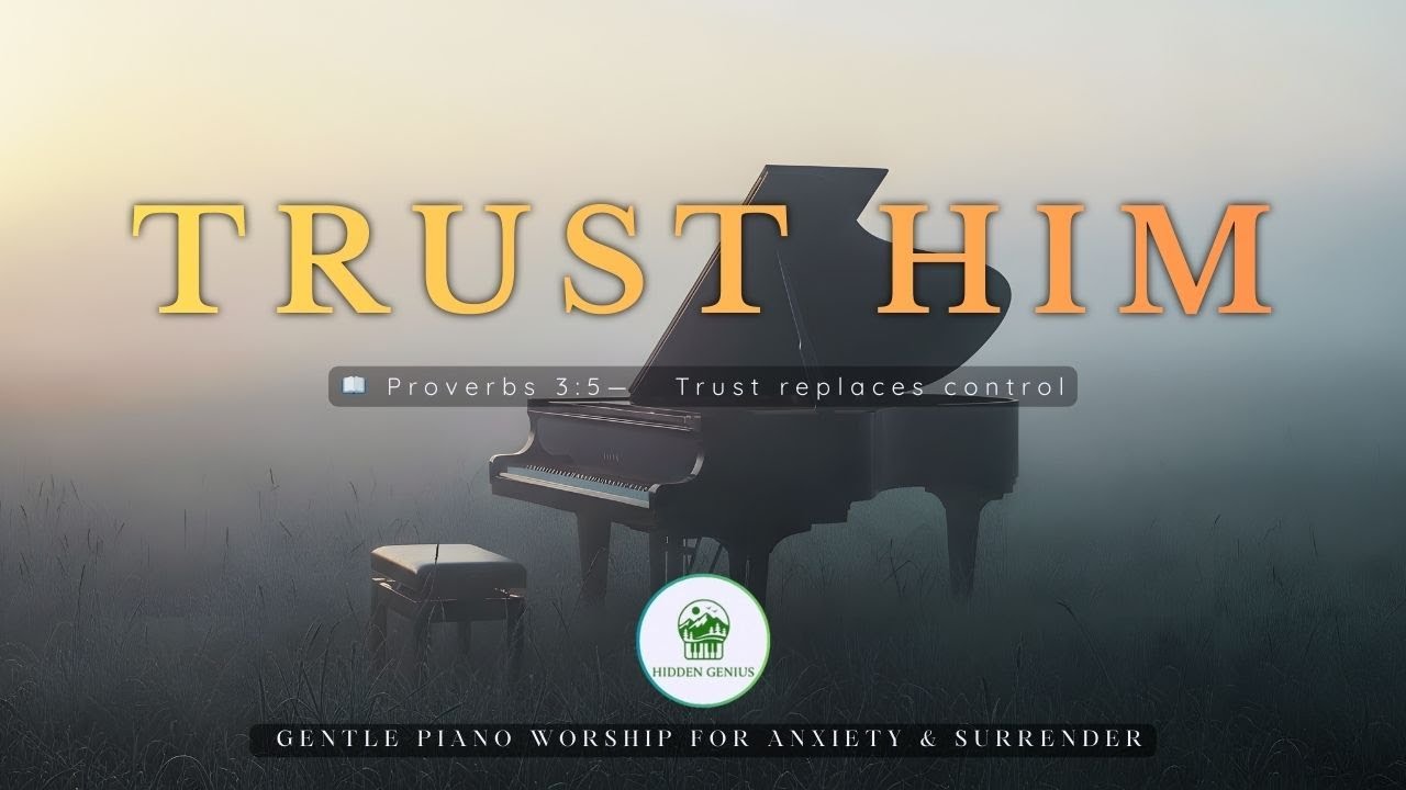Be Still & Trust | Gentle Piano Worship for Anxiety & Surrender
