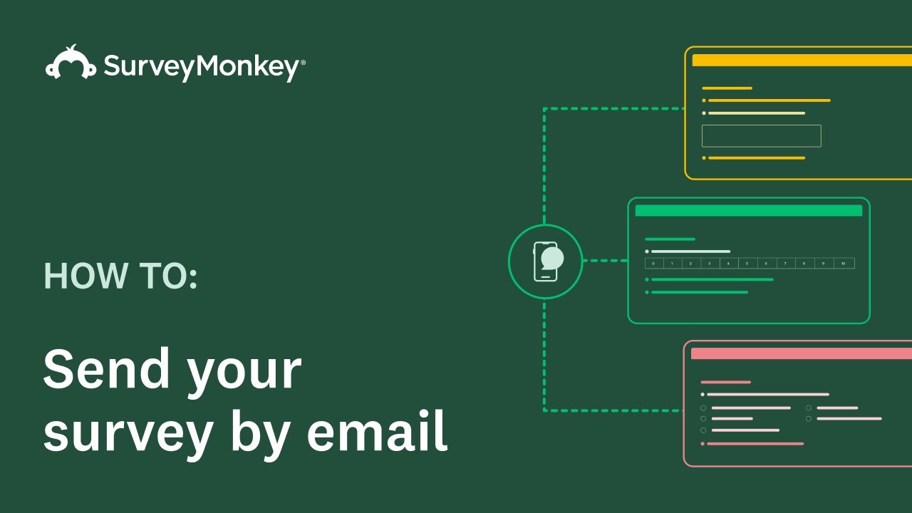 Как отправить опрос по электронной почте с помощью SurveyMonkey