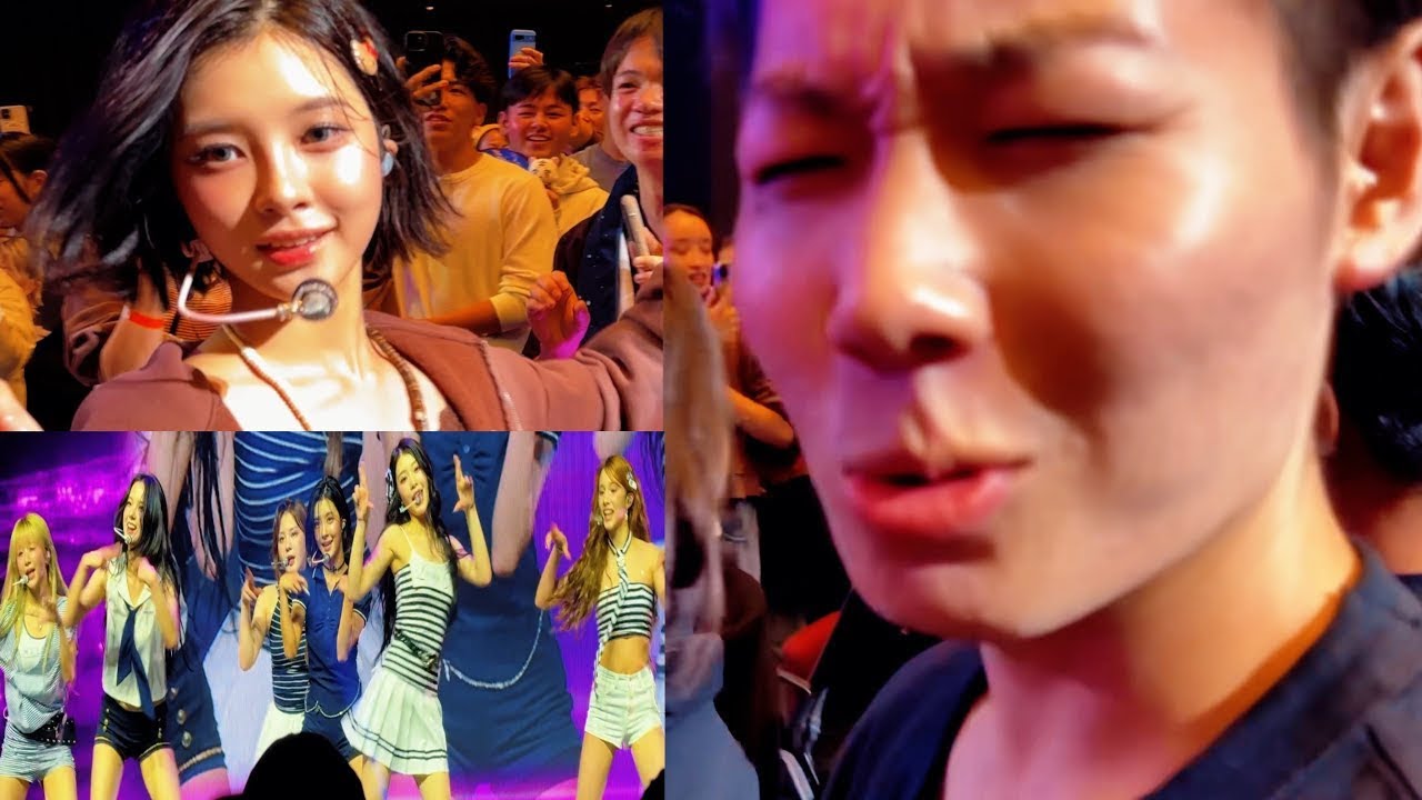【kep1er】アイドルが目の前に来て興奮を抑えきれない男