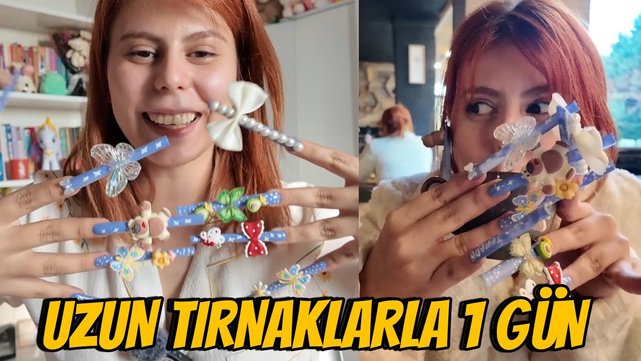 ÇOK UZUN TIRNAKLARLA 24 SAAT ! ( KIZ NEŞESİ)
