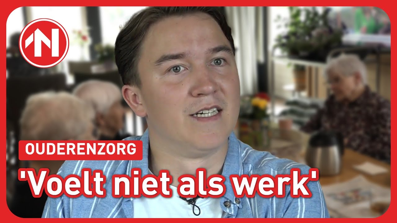Barend werkt zonder zorgdiploma in de OUDERENZORG: &lsquo;Je kunt de mensen een fijn gevoel geven'