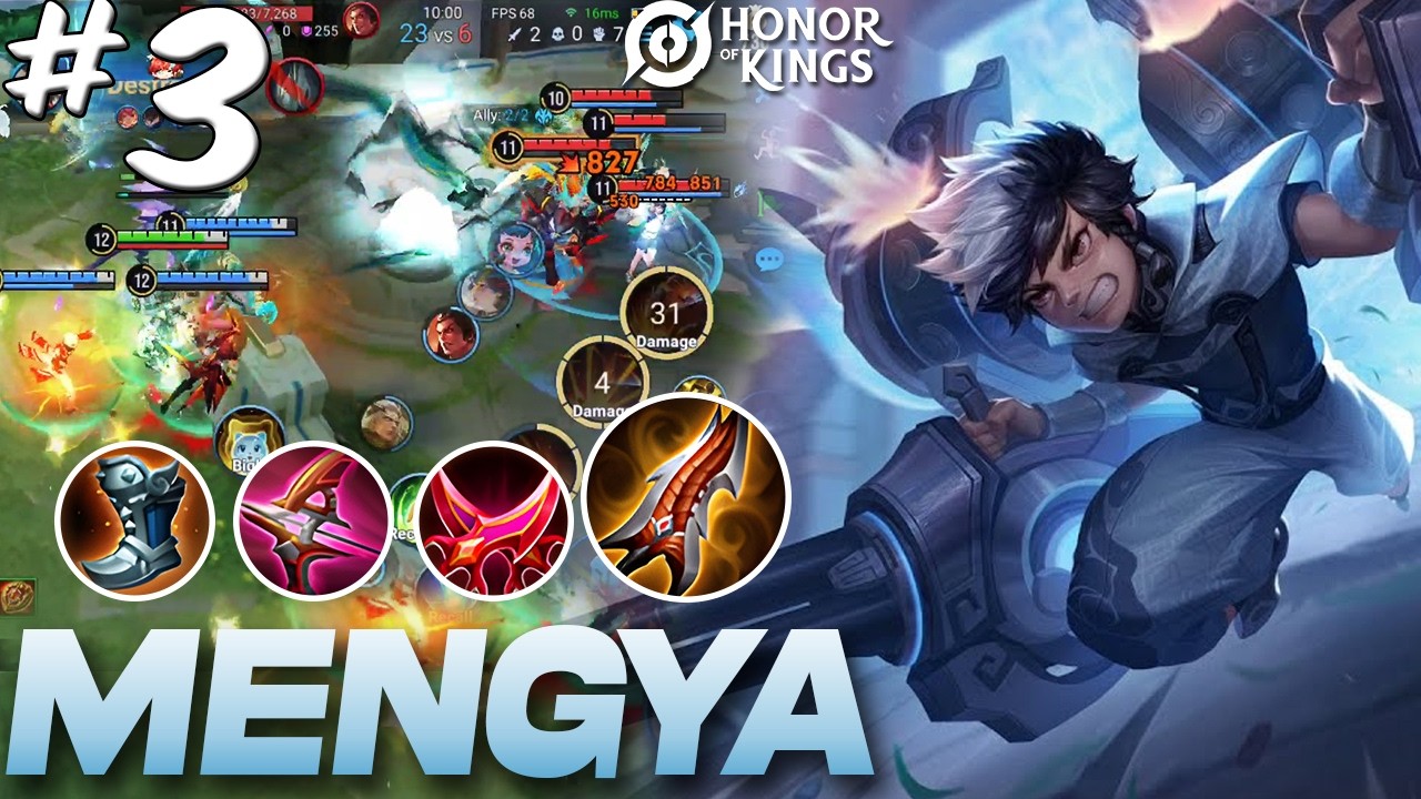 Watch how this marksman nukes enemies! | Mengya Marksman Gameplay #3 | Honor of Kings