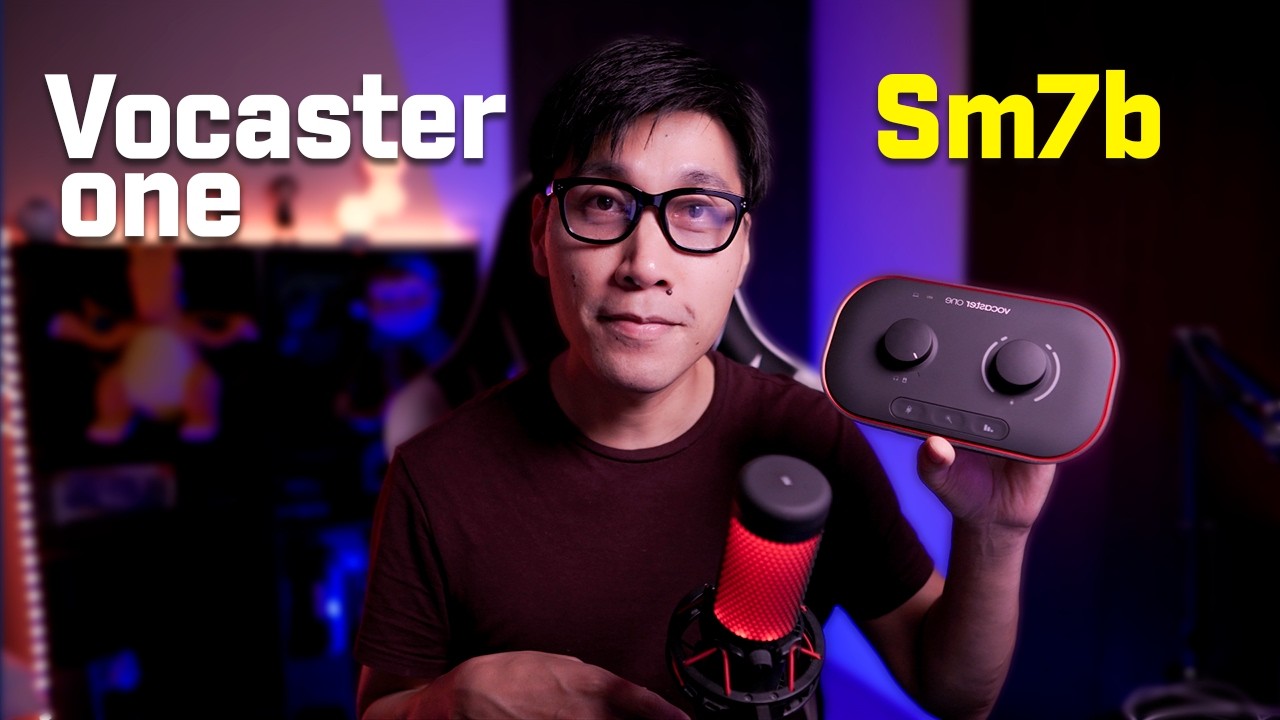 Vocaster One Review y configuración de Shure SM7b. Necesita Cloudlifter?