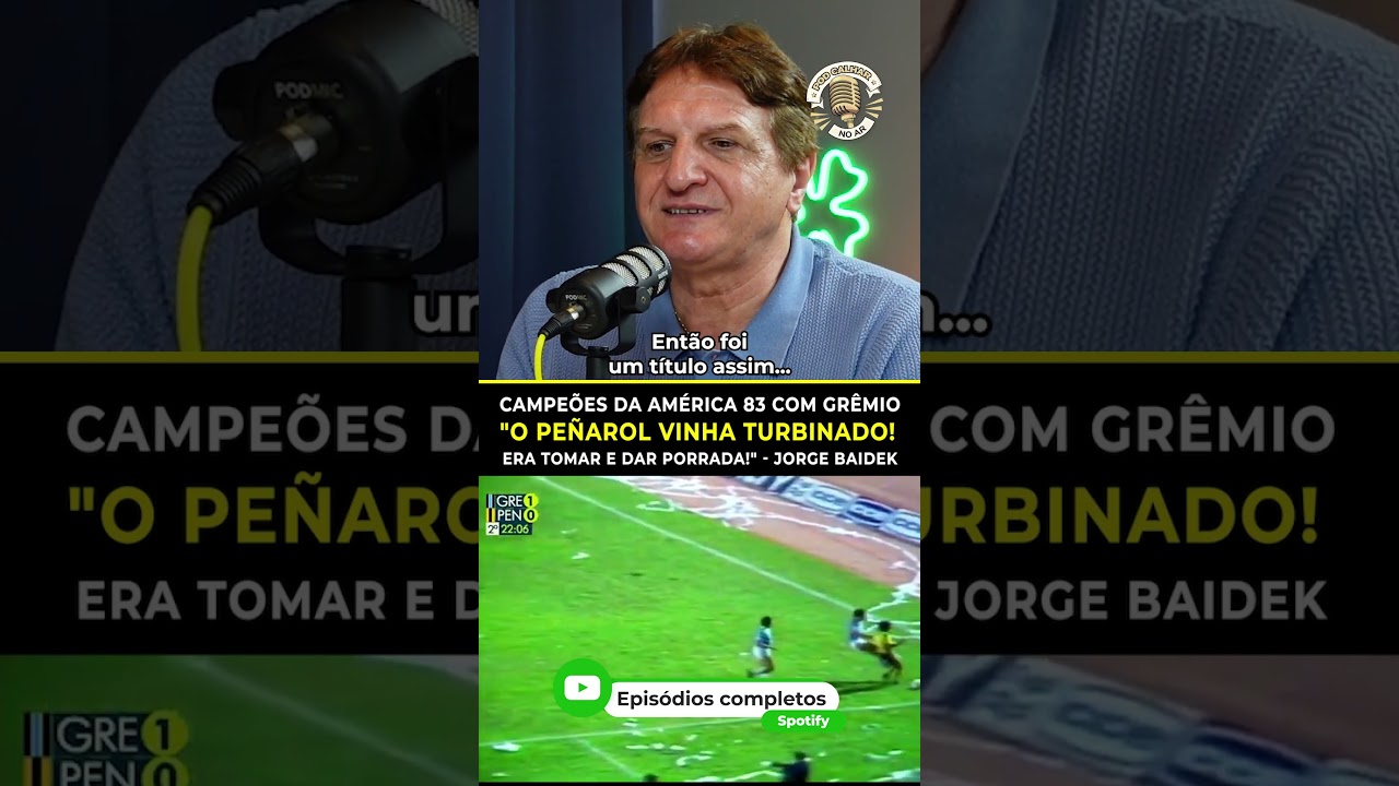 Baidek, ex-jogador apelidado por Galv&atilde;o Bueno de &ldquo;zagueiro arm&aacute;rio aberto&rdquo;. E fazia sentido 😂