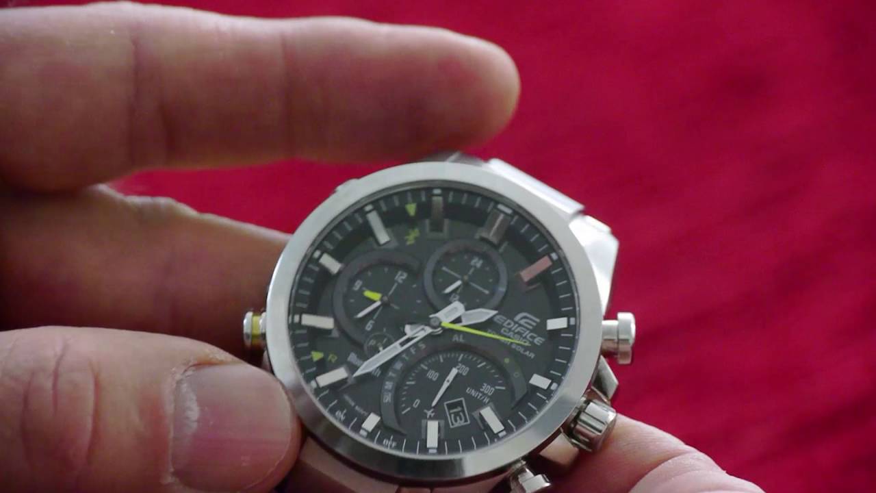 Die Casio EQB 500 manuell einstellen