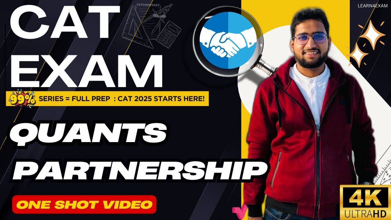 PARTNERSHIP - ALL IN ONE VIDEO | CAT 2025 🏆 TOP SCORERS' SECRET: ZERO to 99%ile